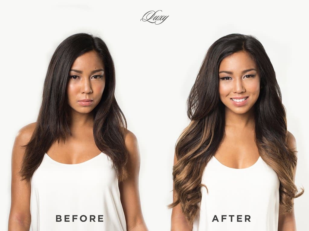 ombre chestnut hair extensions