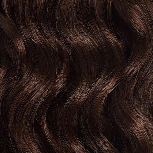Chocolate Brown Curly Ponytail