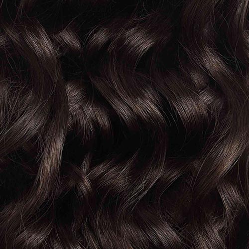 Mocha Brown Curly Ponytail