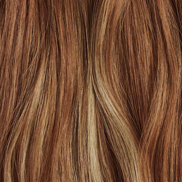 Classic Natural Red Balayage Clip-Ins