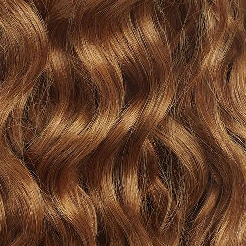 Natural Red Curly Ponytail