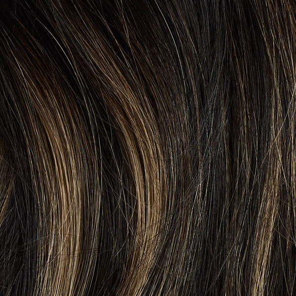 Off Black Bronde Balayage Halo® Hair Extensions