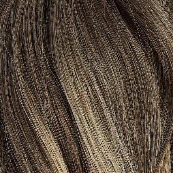 Sandy Brown Balayage Clip-In Bun