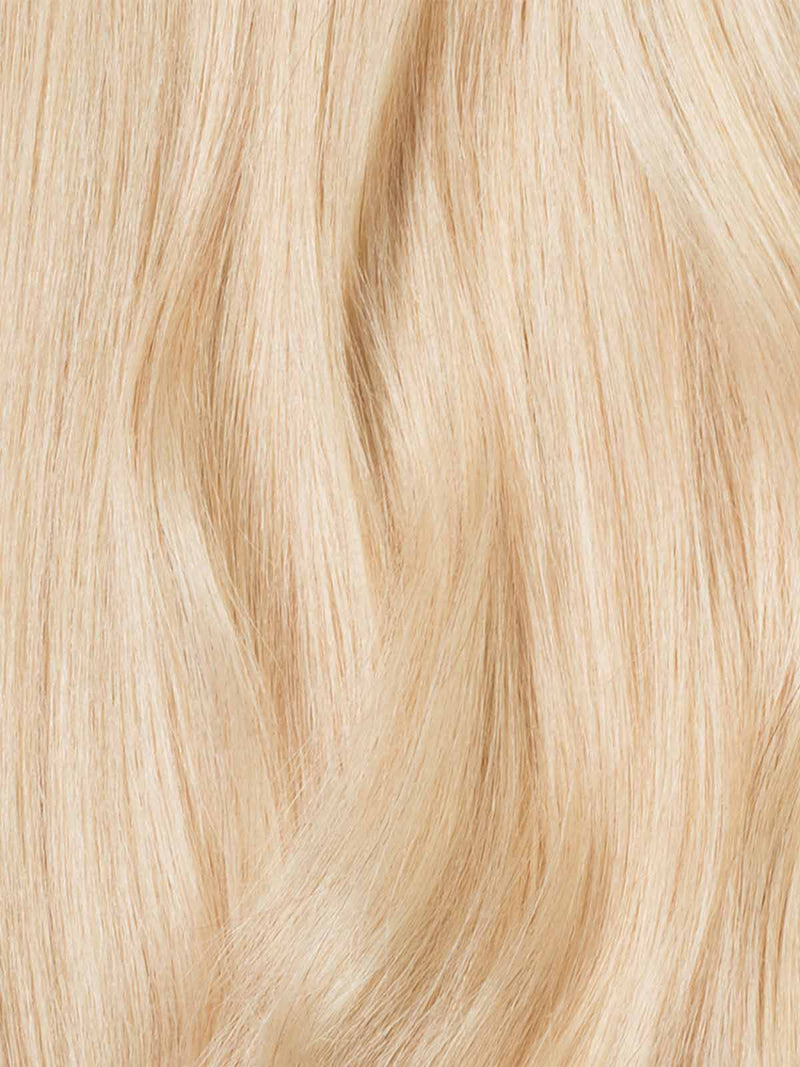 ash blonde clip-in ponytail extension luxy hair16