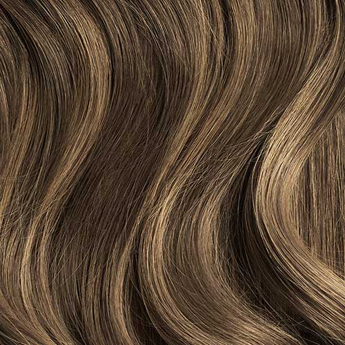Seamless Ash Brown Balayage Clip-Ins (180g)