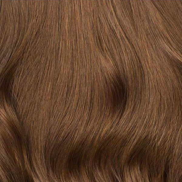 Seamless Chestnut Brown Clip-Ins