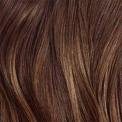 Chocolate Brown Balayage Halo® Hair Extensions