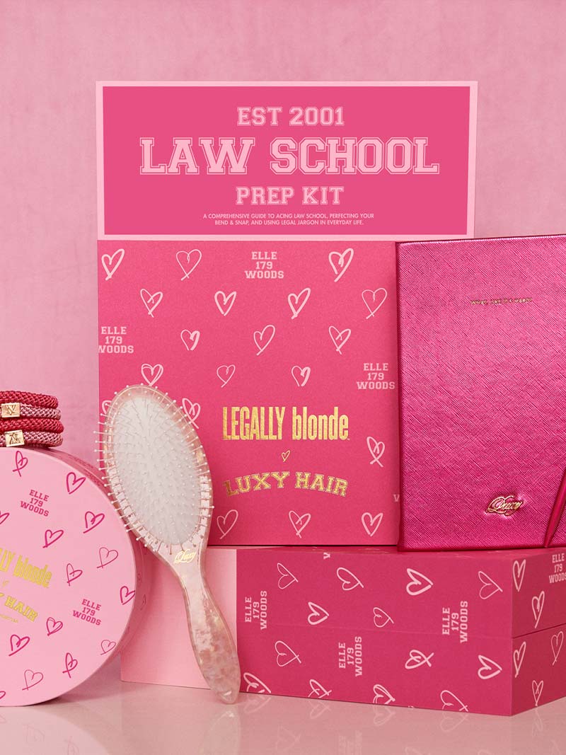 Beige Blonde Law School Prep Kit